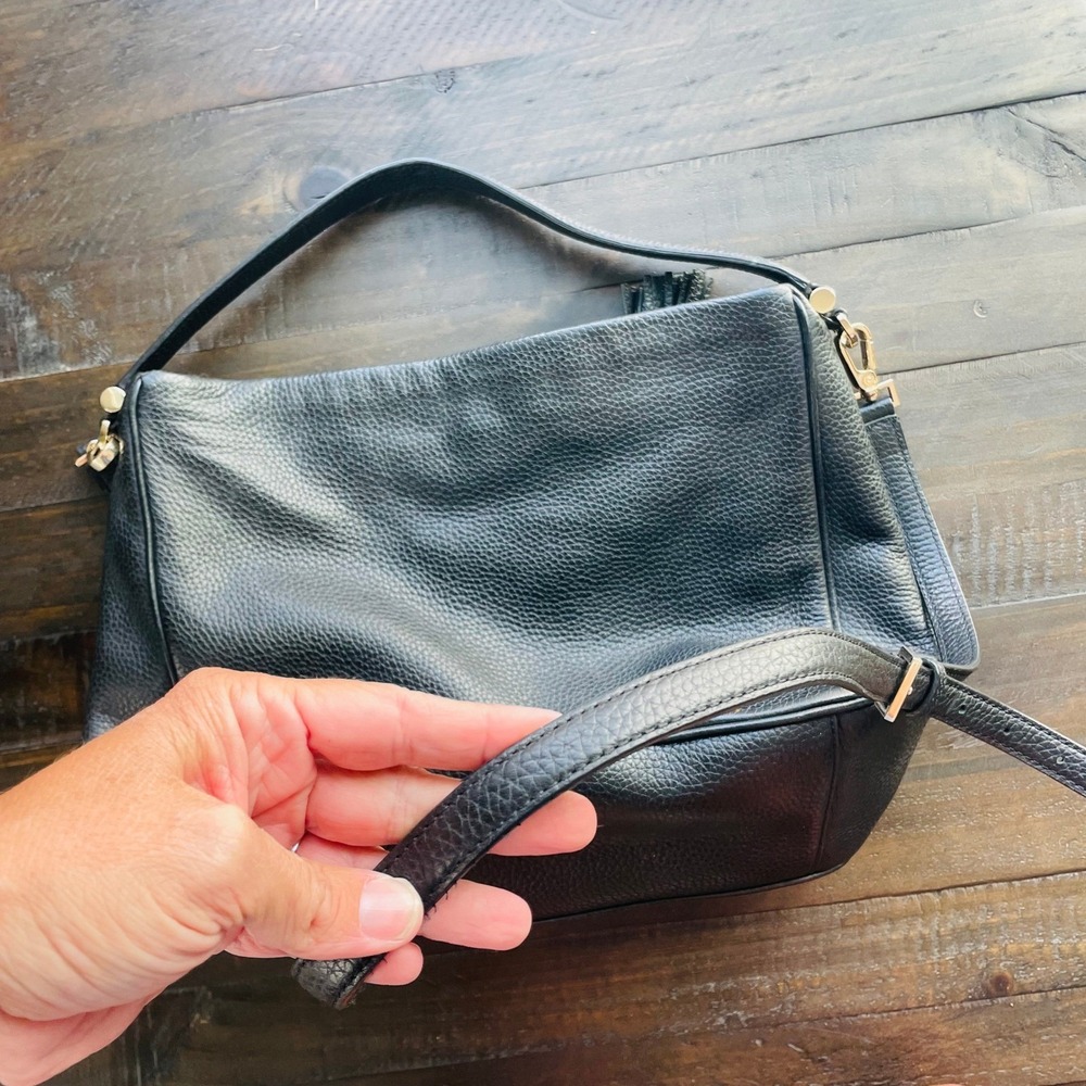 Kate Spade New York Chesterfield Michaela Pebbled Leather Crossbody Shoulder Bag - Picture 5 of 7